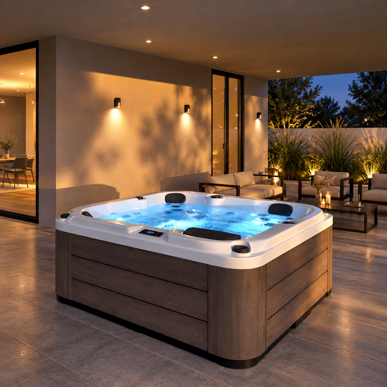 Hot Tubs Manufacturers in Pune - Aquashark Pools & Spas